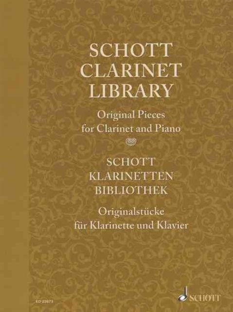 Schott Clarinet Library Original Pieces Schott Library Series