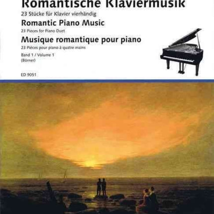 Romantic Piano Music 1 4h 23 Pieces for Piano Duet Schott Piano Classics