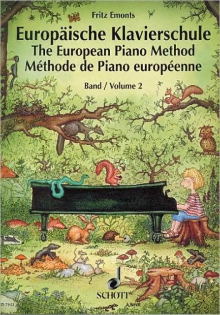 The European Piano Method 2 GermanFrenchEnglish