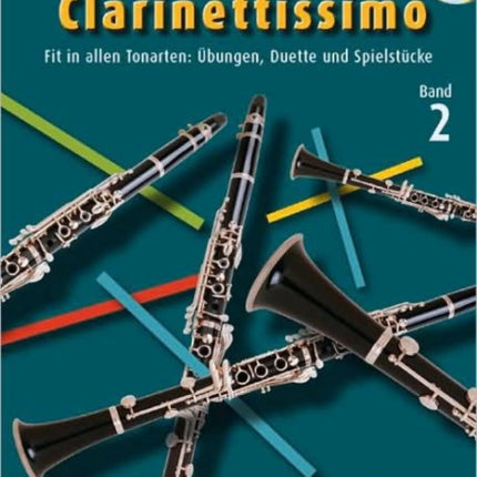 Clarinettissimo Vol 2 BookCD For Clarinet Solo and Duet