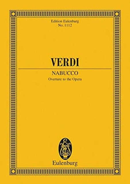 Nabucco Overture Miniature Score