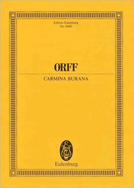 Carmina Burana Study Score