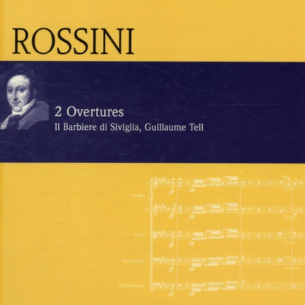 2 Overtures Il Barbiere Di Sviglia Guillaume Tell Eulenburgpocket Score and Audio CD Eulenburg AudioScore Series The Barber of Seville and William Tell