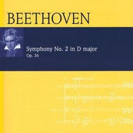 Symphony No 2 in D Major Op 36 Eulenburg Audioscore Series Vol 86 Study ScoreCD Pack