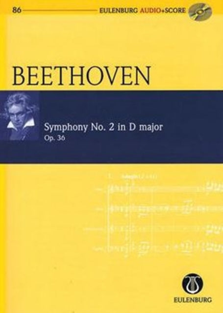 Symphony No 2 in D Major Op 36 Eulenburg Audioscore Series Vol 86 Study ScoreCD Pack