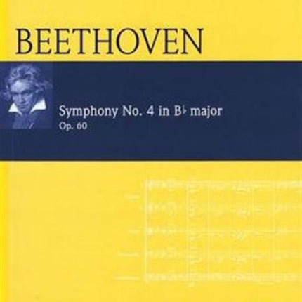 Symphony No 4 in BFlat Major Op 60 Eulenburg Audioscore Series Vol 87 Study ScoreCD Pack