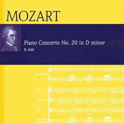 Piano Concerto No 20 in D Minor Kv 466 Eulenburg AudioScore