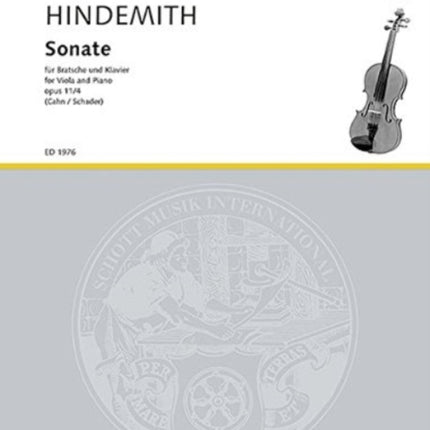 Sonata in F Op 11 No 4 1919 Viola and Piano