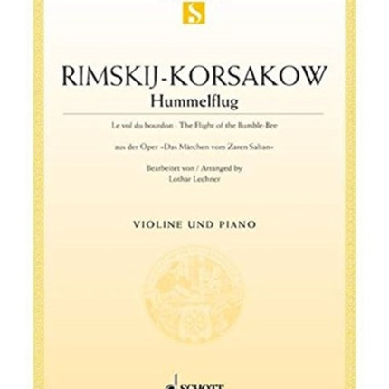 Nikolai RimskyKorsakov Flight of the Bumble Bee Hummelflug