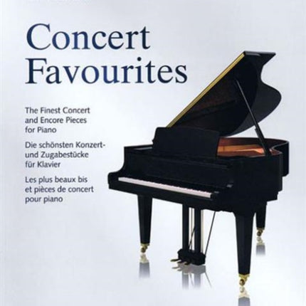 Concert Favourites The Finest Concert and Encore Pieces