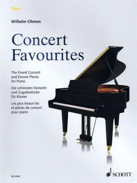 Concert Favourites The Finest Concert and Encore Pieces