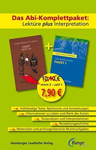 Faust I  Das AbiKomplettpaket Lektüre plus