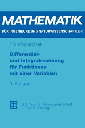 Differential- und Integralrechnung für Funktionen