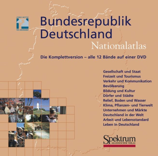 Nationalatlas Bundesrepublik Deutschland - Die Komplettversion: Alle 12 B Nde Auf Einer DVD