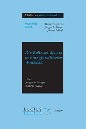 Die Rolle Des Staates in Der Globalisierten