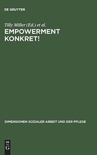 ?Empowerment Konkret!: Handlungsentwürfe Und