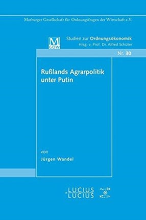 Rußlands Agrarpolitik unter Putin