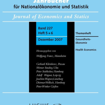 Gesundheitsökonomie / Health Economics