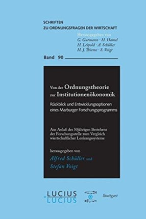 Von Der Ordnungstheorie Zur