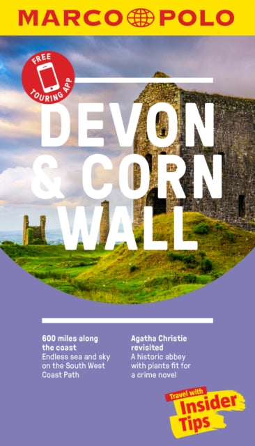 Devon and Cornwall Marco Polo Pocket Travel Guide 2018 - with pull out map