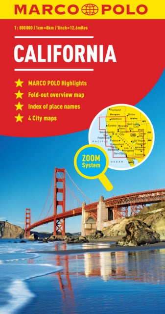 California Marco Polo Map Marco Polo Maps