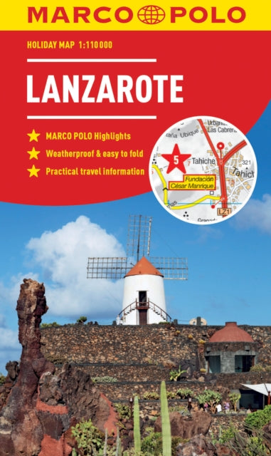 Lanzarote Marco Polo Holiday Map