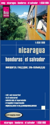 Nicaragua and Honduras and El Salvador (1:650.000): 2018