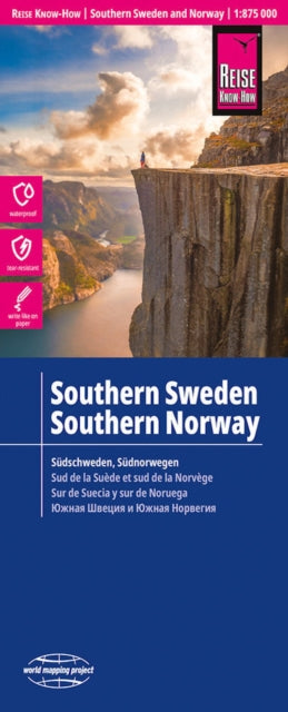 Southern Sweden and Norway (1:875.000): 2016