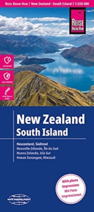 New Zealand - South Island (1:550.000): 2018