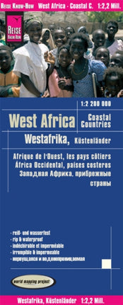 Africa West, Coastal countries (1:2.200.000): from Senegal to Nigeria: 2019