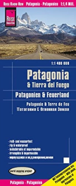 Patagonia & Tierra del Fuego (1:1,400,000): 2022