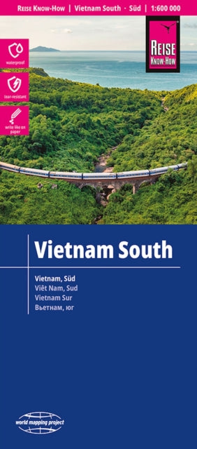 Reise KnowHow Landkarte Vietnam Süd 1600.000