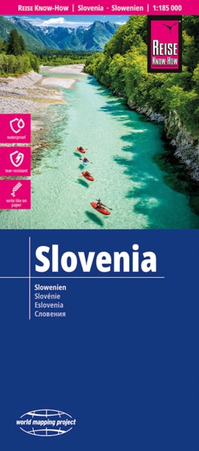 Reise KnowHow Landkarte Slowenien  Slovenia