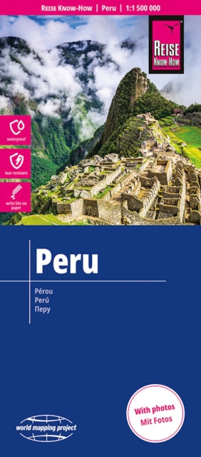 Reise KnowHow Landkarte Peru 11.500.000