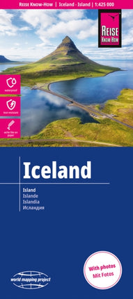 Reise KnowHow Landkarte Island  Iceland 1425.000