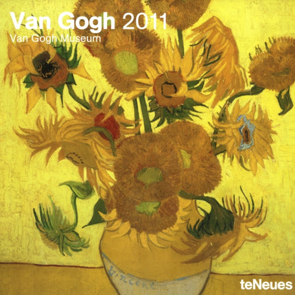 2011 van Gogh Grid Calendar Square Wall Cal