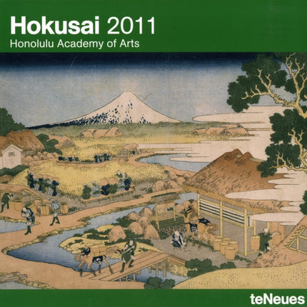 2011 Hokusai Grid Calendar Square Wall Cal