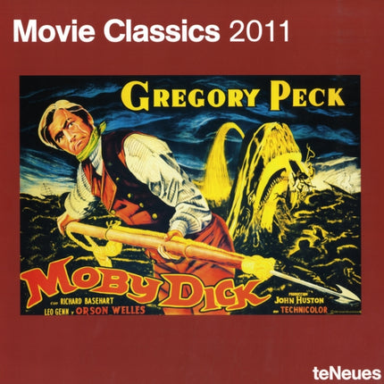 2011 Movie Classics Grid Calendar Square Wall Cal