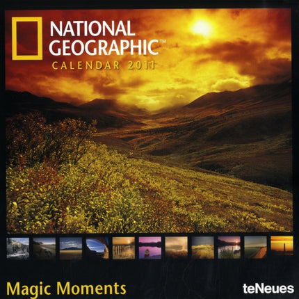 2011 NG Magic Moments Grid Calendar Square Wall