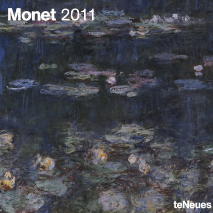 2011 Monet Grid Calendar Square Wall Cal