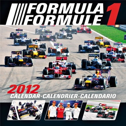 2012 Formula 1 Wall Calendar