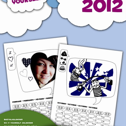 2012 Comic DIY Calendar