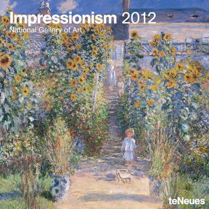 2012 Impressionism Grid Calendar