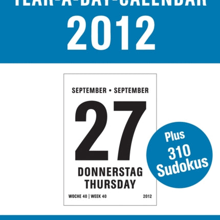 2012 TearaDay Large Type Calendar