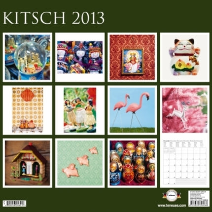 2013 Kitsch Grid Calendar