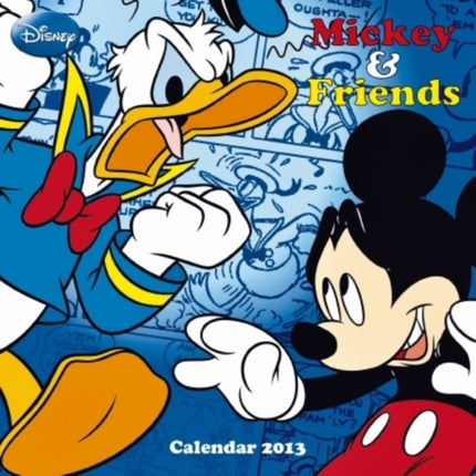 2013 Disney Mickey  Friends Grid Calendar