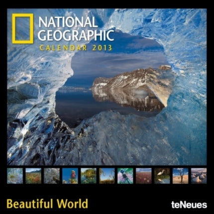 2013 NG Beautiful World Grid Calendar