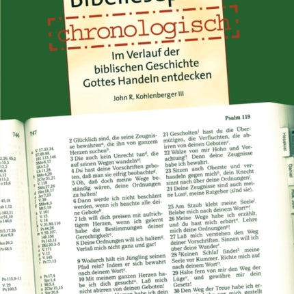 Der Jahres Bibelleseplan chronologisch: Im Verlauf der biblischen Geschichte Gottes Handeln entdecken