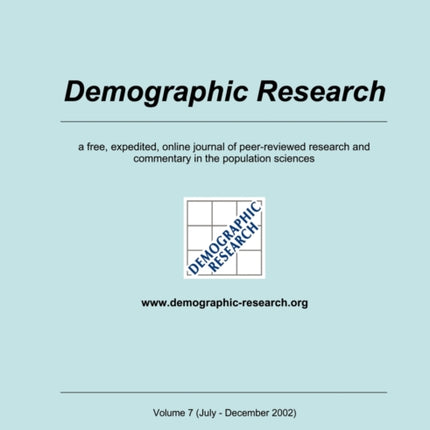 Demographic Research, Volume 7