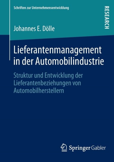 Lieferantenmanagement in der Automobilindustrie: